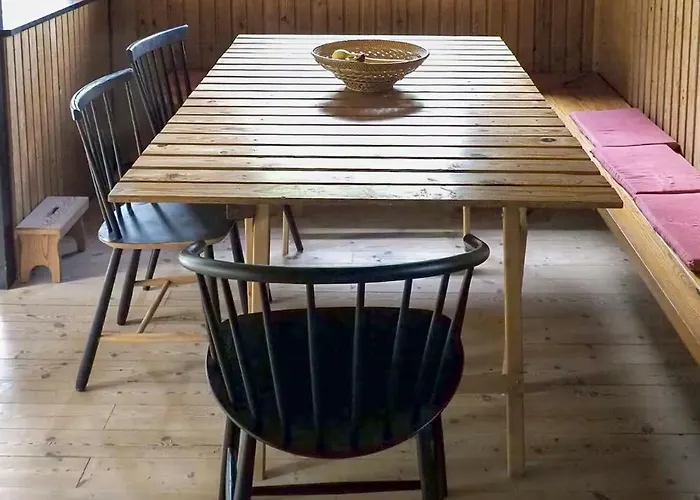Wooden Summer House By Kattegat And Isefjord